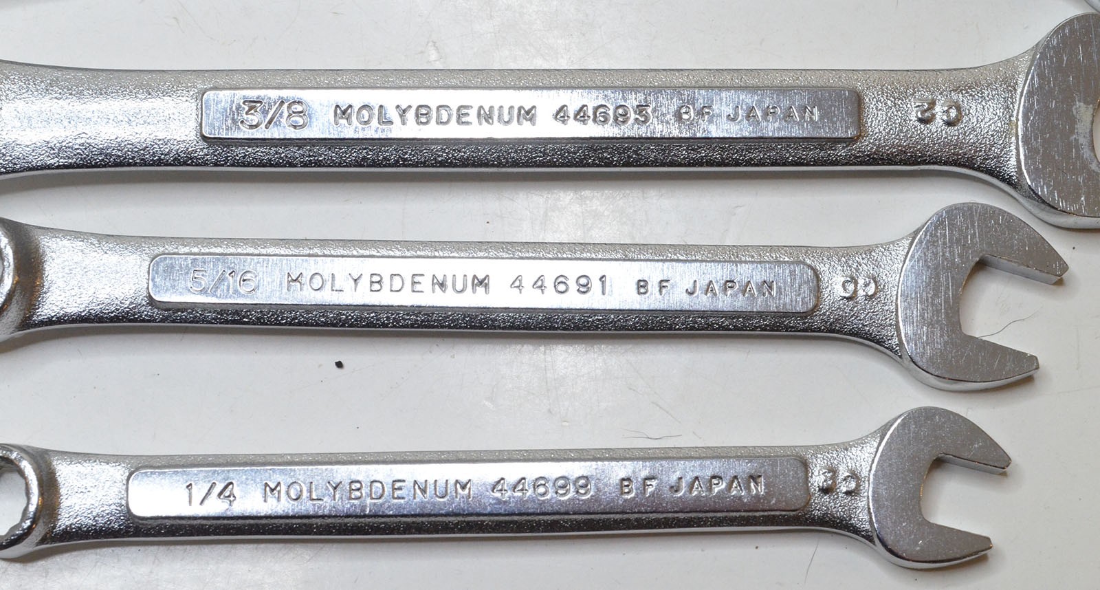 Vintage Craftsman 12pc Inch-SAE 12 Point Combination Wrench Set - Japan