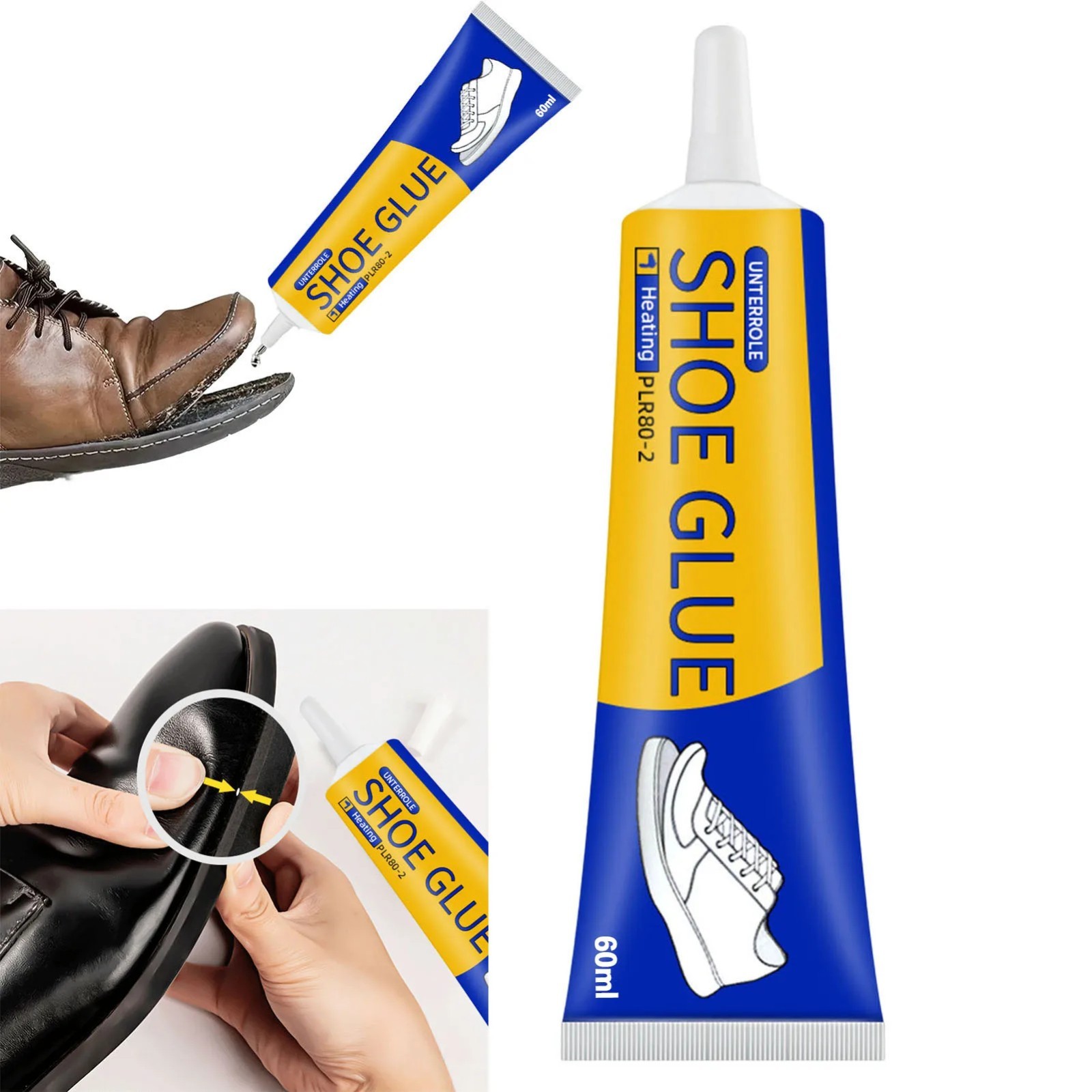 Super Strong Shoe Glue 60ml Waterproof Repair Adhesive for Sneakers Leather