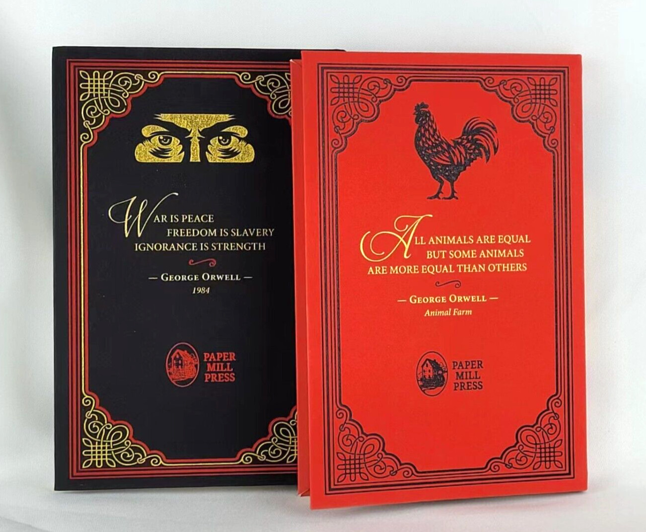 George Orwell Animal Farm & 1984 Nineteen Eighty-Four Classic NEW RARE edition