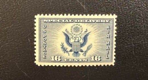 Air Mail Special Delivery Stamps. US Scott # CE1 CE2. 1934 16c. Mint (Lot 289)