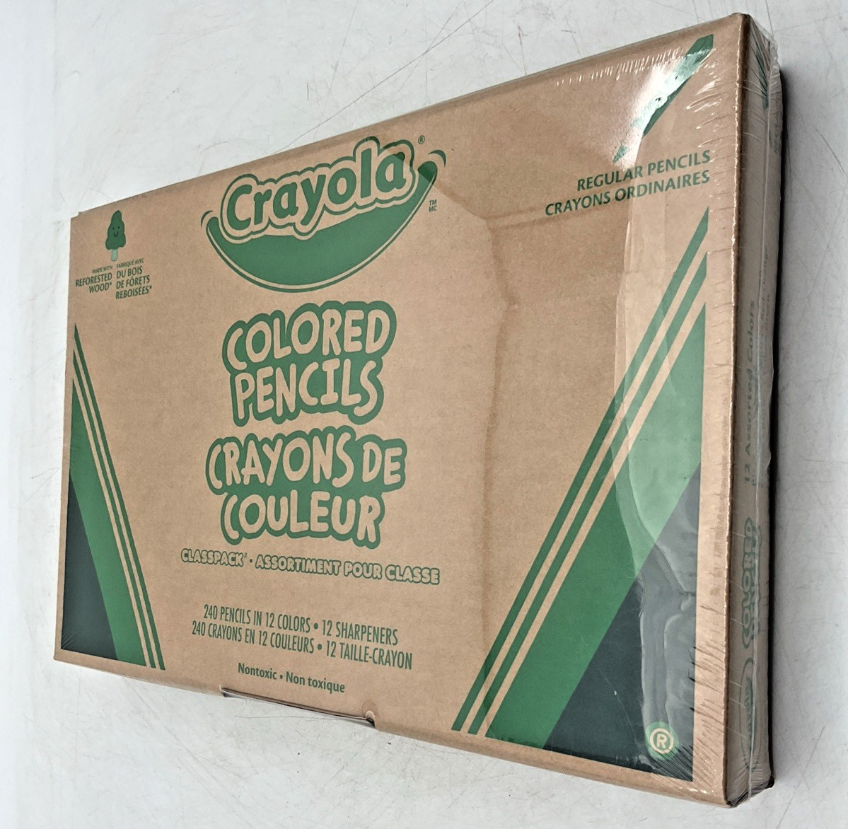 Crayola Colored Pencil Classpack 240, Bulk School Supplies for Teachers & Kids