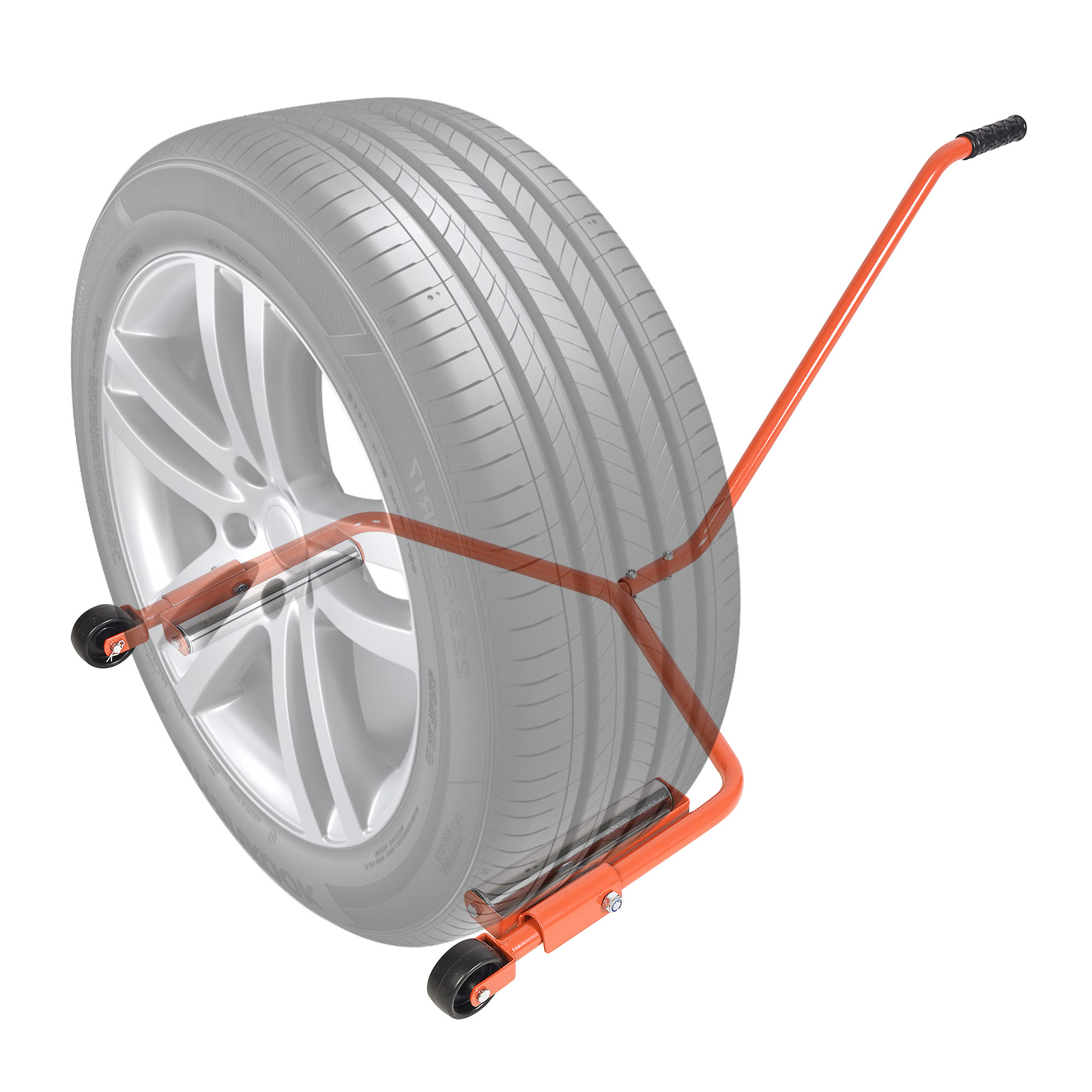 AA015 Truck Tire Wheel Dolly，Extra Large Arm Tire Dolly for Truck, Professional