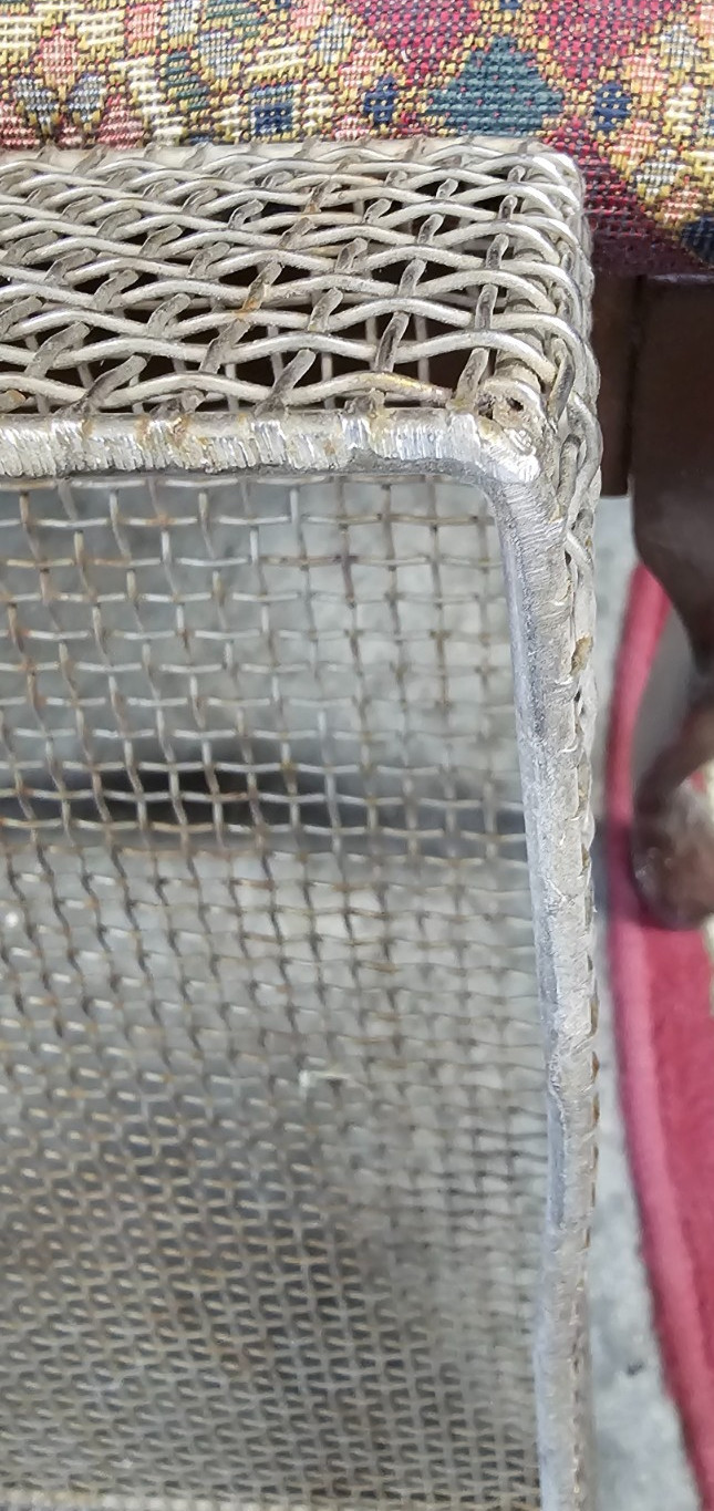 Vintage Wire Mesh Tray Basket