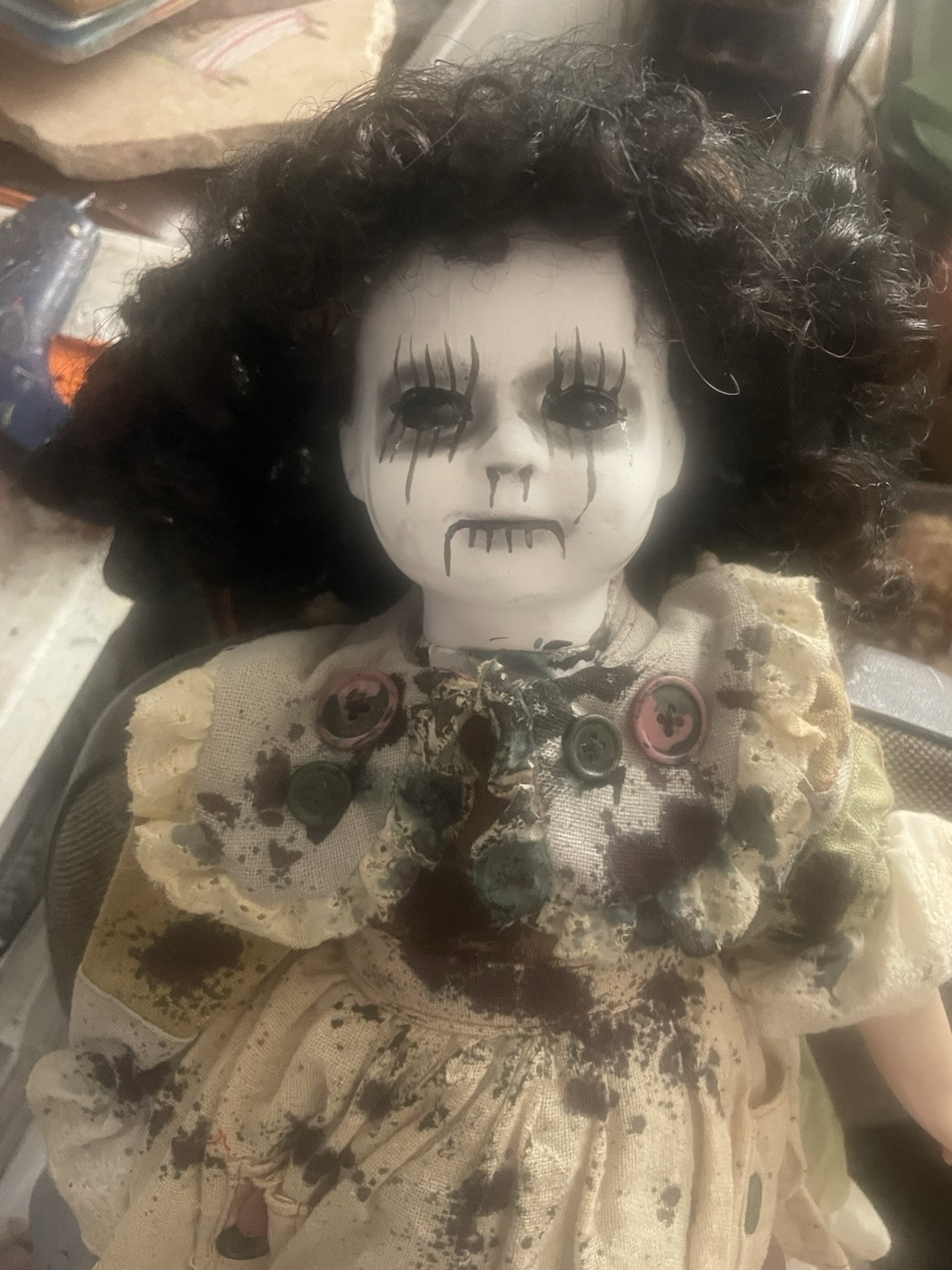 Creepy Doll, Halloween Doll, Haunted Doll, Halloween Decoration, Read Discriptio