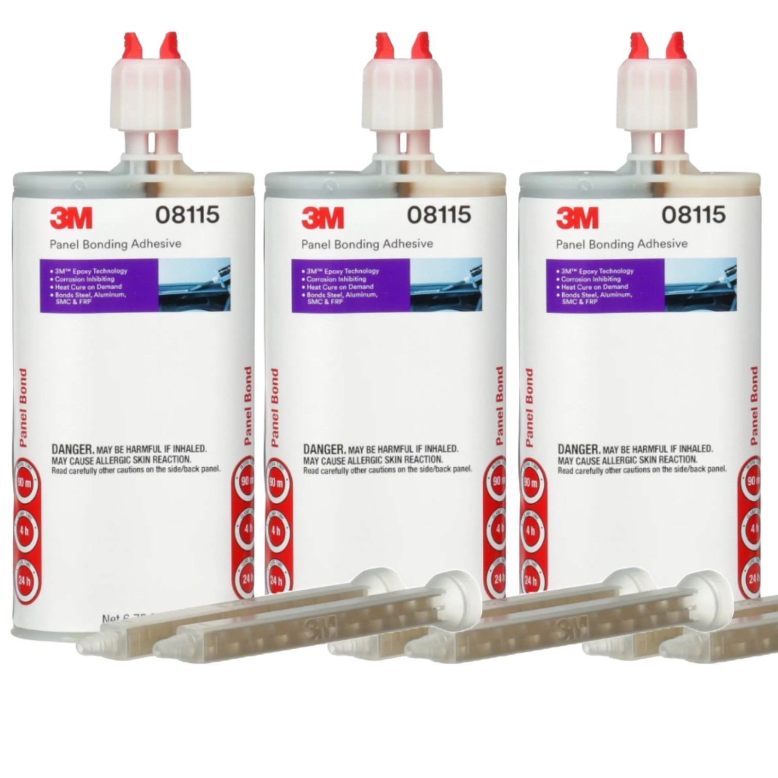 3M 08115 3-PACK 2-Part Panel Bonding 200ml 8115 Adhesive QTY 3💥MARCH SALE💥