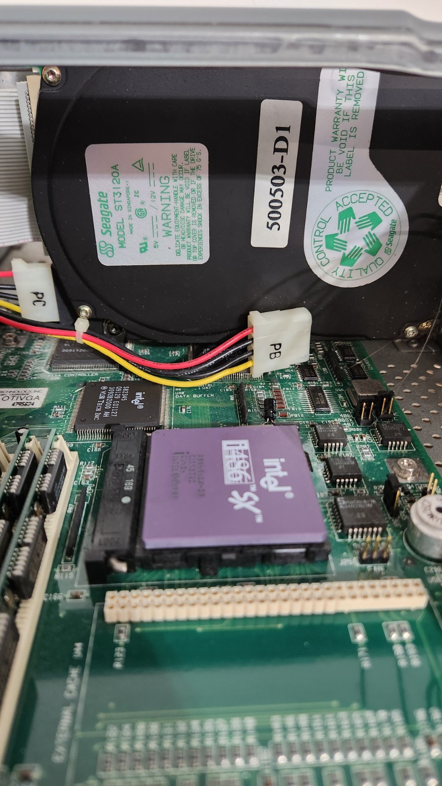 Vintage Packard Bell Executive 486SXES MODEL PB 23 Desktop Computer TESTED WORKS