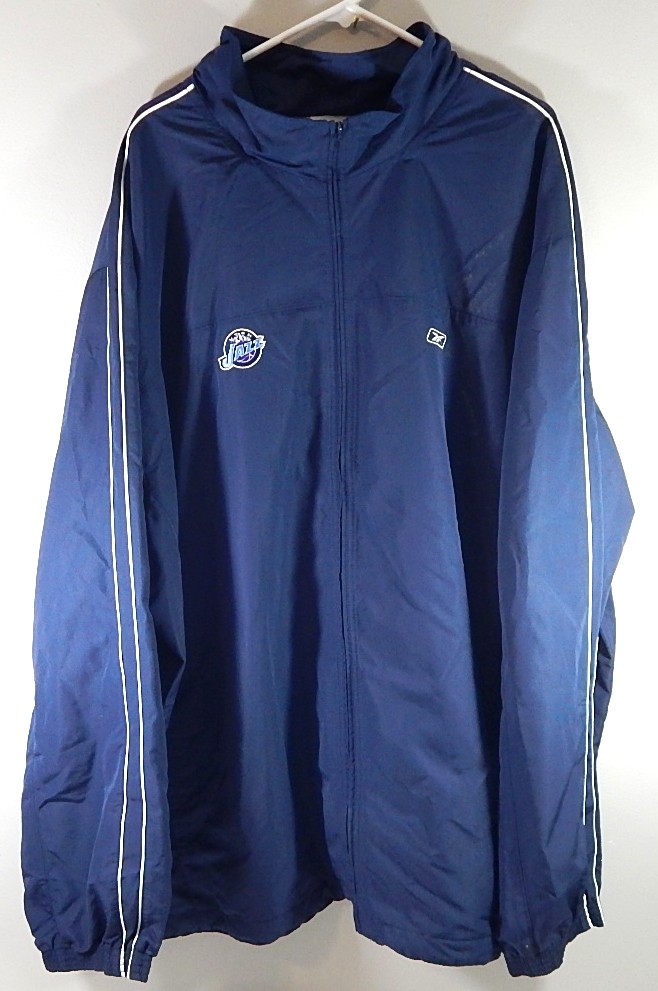 Lot of (10) NBA Team Issued Warm Up Shirts Jackets Shorts Magic Jazz Pelicans