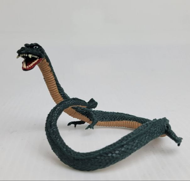 2026 Bandai HG Godzilla Destroy All Monsters Manda 1968 Gashapon 3" Wide Figure