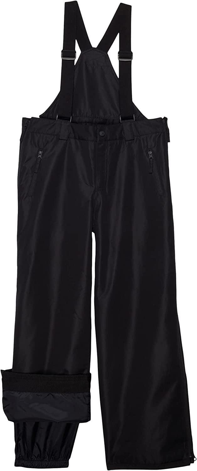 Obermeyer 283556 Unisex-Child Surface Fz Suspender Pant, Black, Medium