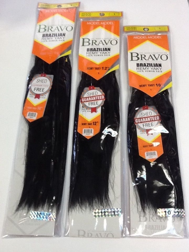 Model Model Bravo Brazilian Remy Yaky 100% Human Hair