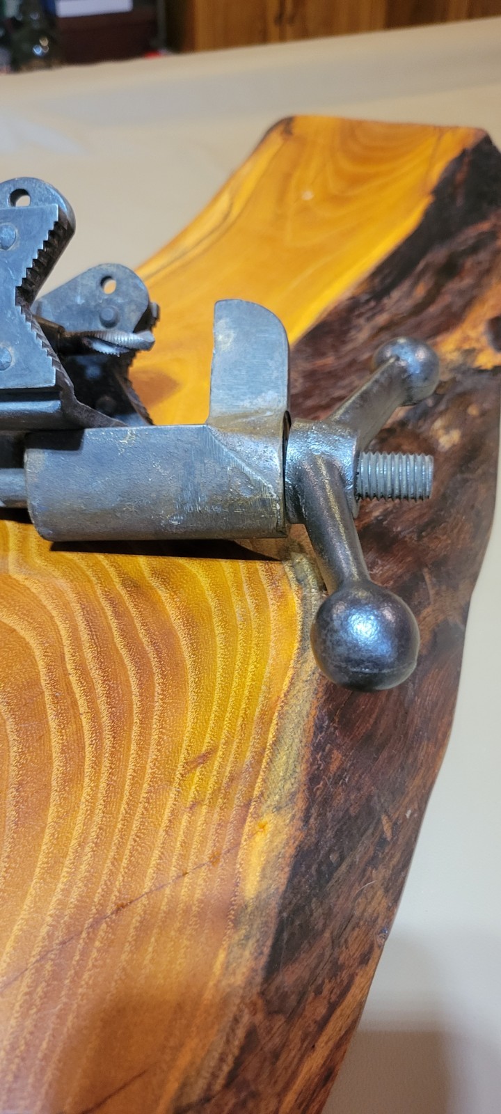 Ultra Rare Antique White Showers Inc Hand Crank Hot Tapping Tool Detroit,MI