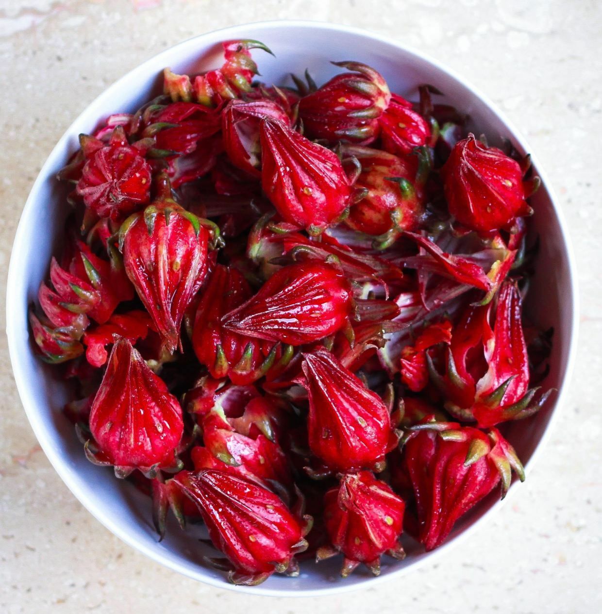 Red Hibiscus Roselle Seeds | Sabdariffa Sour Leaf Sorrel Chin Baung Jamaican