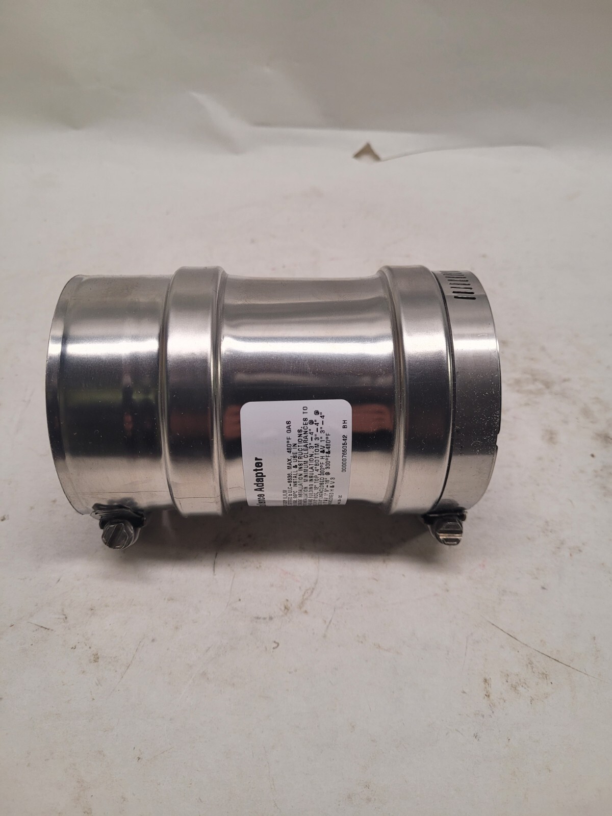 DuraVent FSAAU3 3" FasNSeal Universal Appliance Adapter