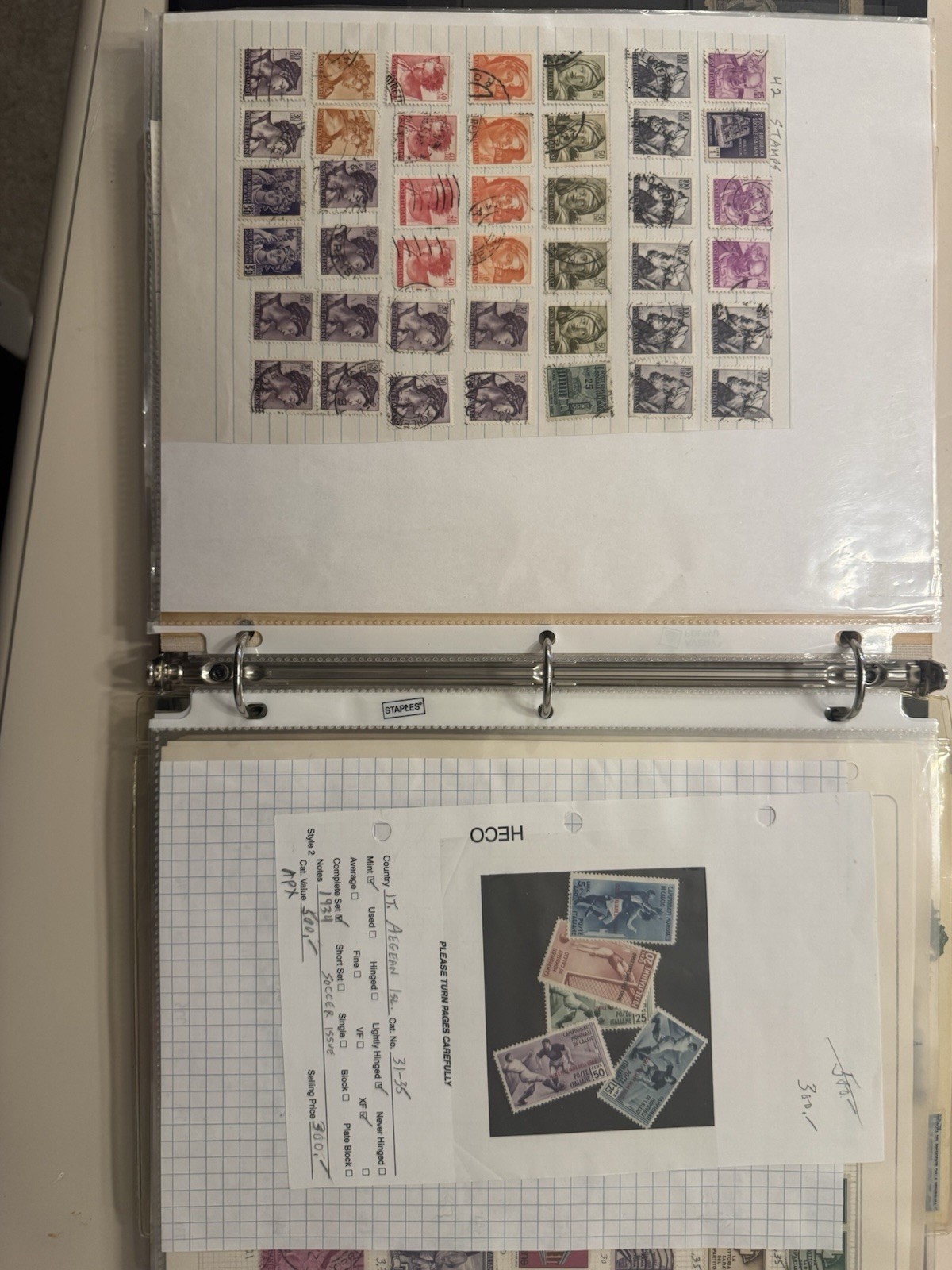 Italy Stamp Collection 2000+ Stamps Italy, Italian Themed, BV $10k+