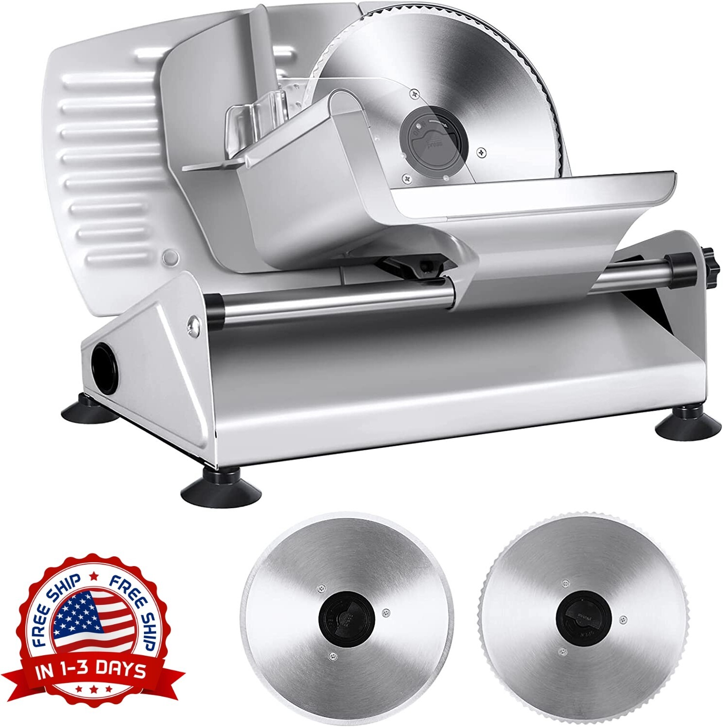 Rebanadora Cortadora De Carne jamon Queso Comercial Para Negocios Calidad Nuevo