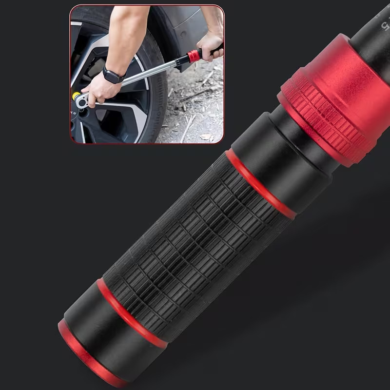 72-Tooth Torque Wrench Adjustable Torque Wrench 1/2" Drive 26-260ft.lb/35-350n.m