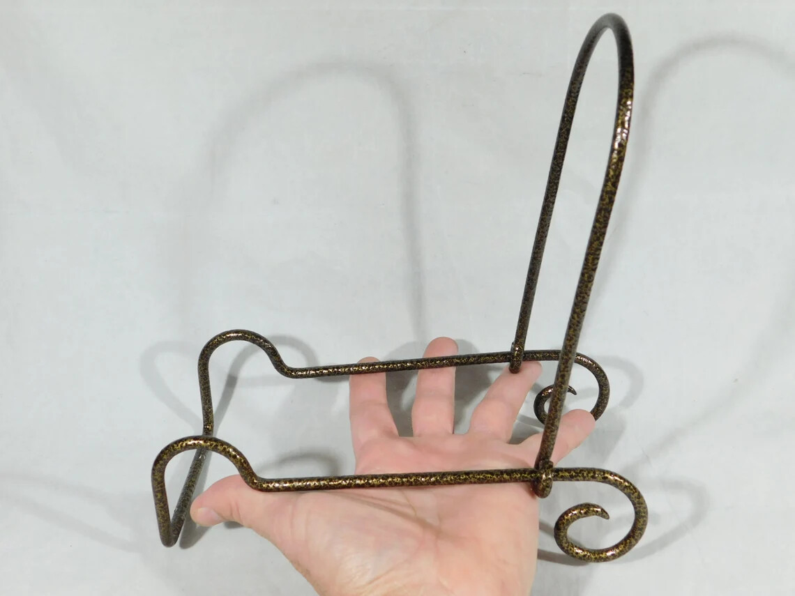 Easel Display Stand Large Size Adjustable Bronze/Black Color Metal