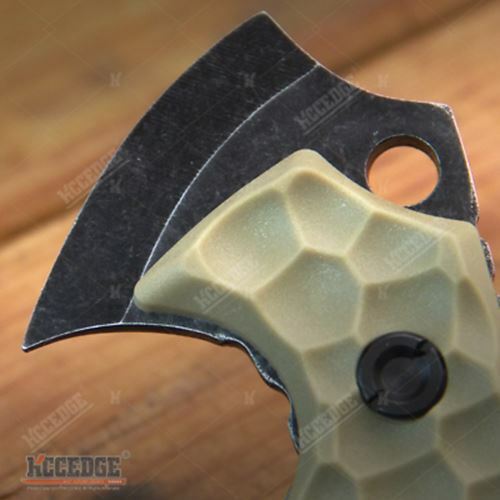 10" SKULL FULL TANG Tactical Hunting Camping Survival Axe w/ Spike