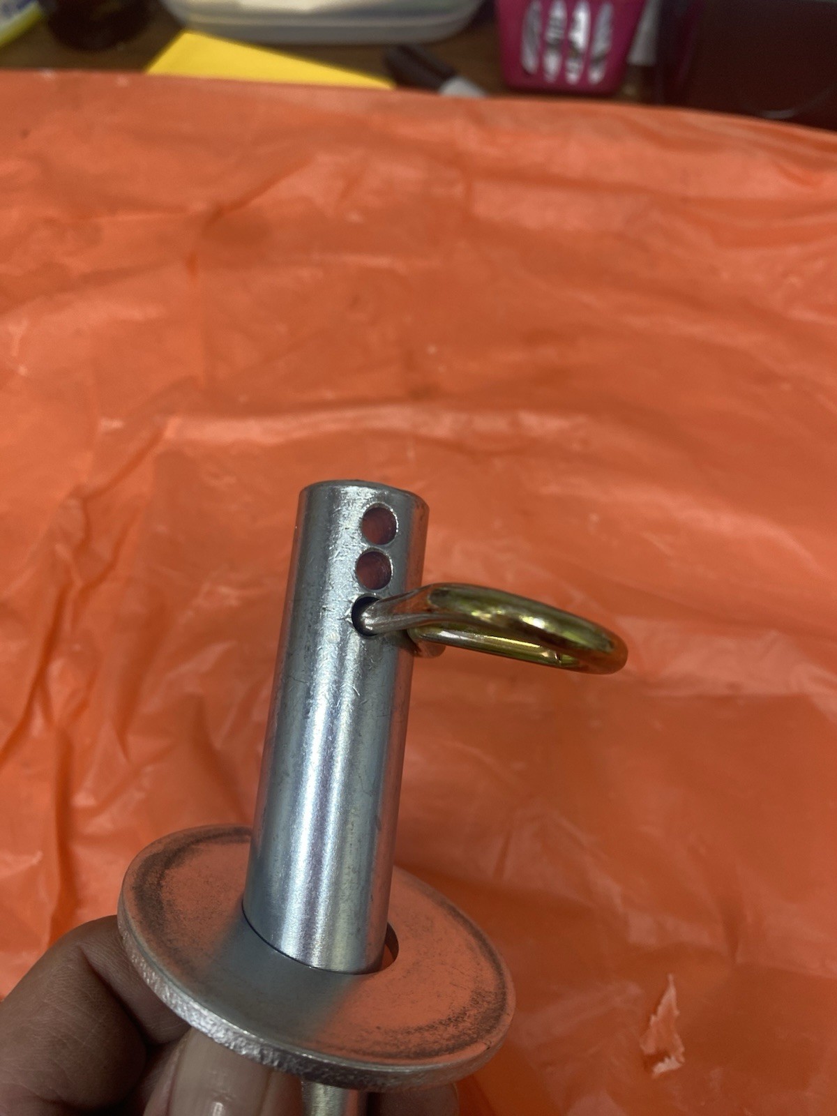 25 Mm Pins For One Ton China Excavator Greasable Bucket Thumb