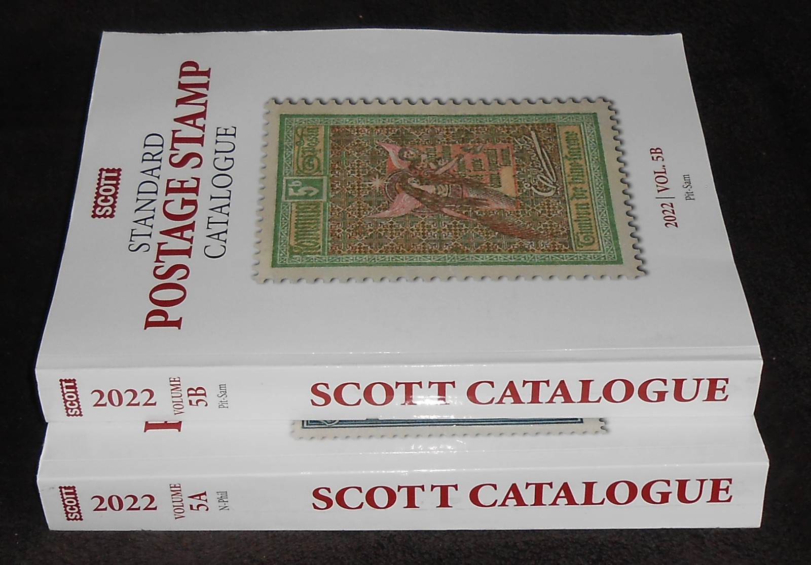 2022 Scott Postage Stamp Catalogue- Vol. 5A" N- Phil" & 5B "Pit-Sam"