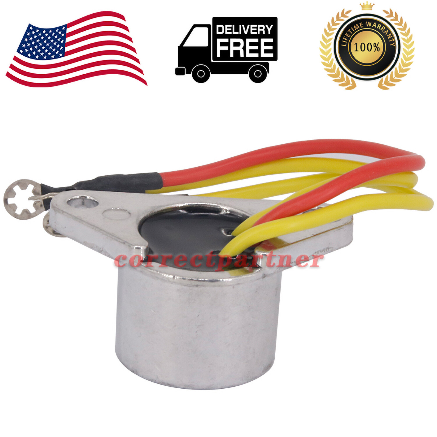 Rectifier For Johnson Evinrude 60-65-70-75-90-100-110-115-140-150hp 3-wires Type