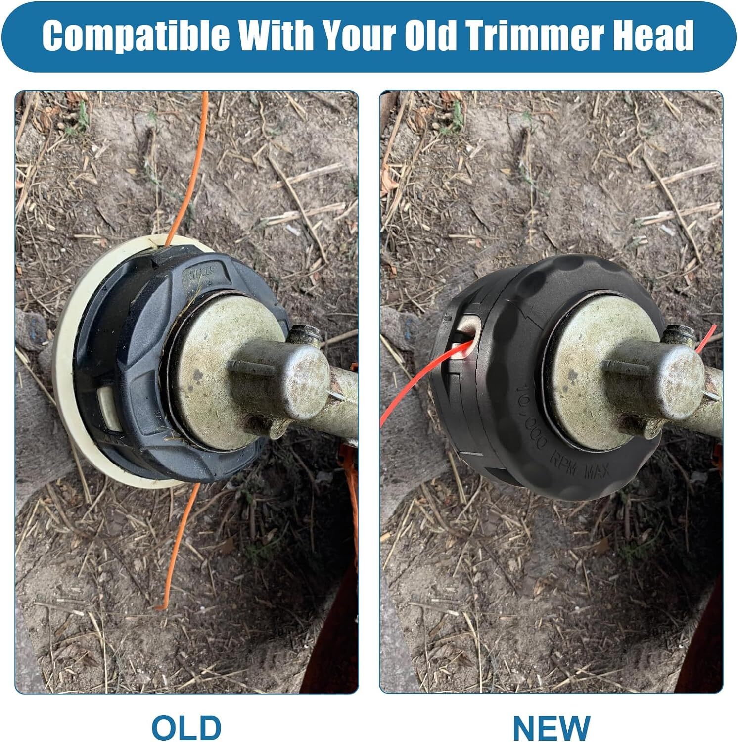 String Trimmer Head For Dewalt DCST920 DCST922 DCST925 DCST970 DCST990 DCST991