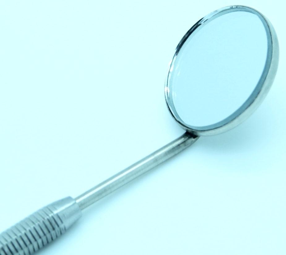 Dental Mirror # 5 Stainless Steel Oral Care Octagonal Handle UPGRADED instrument