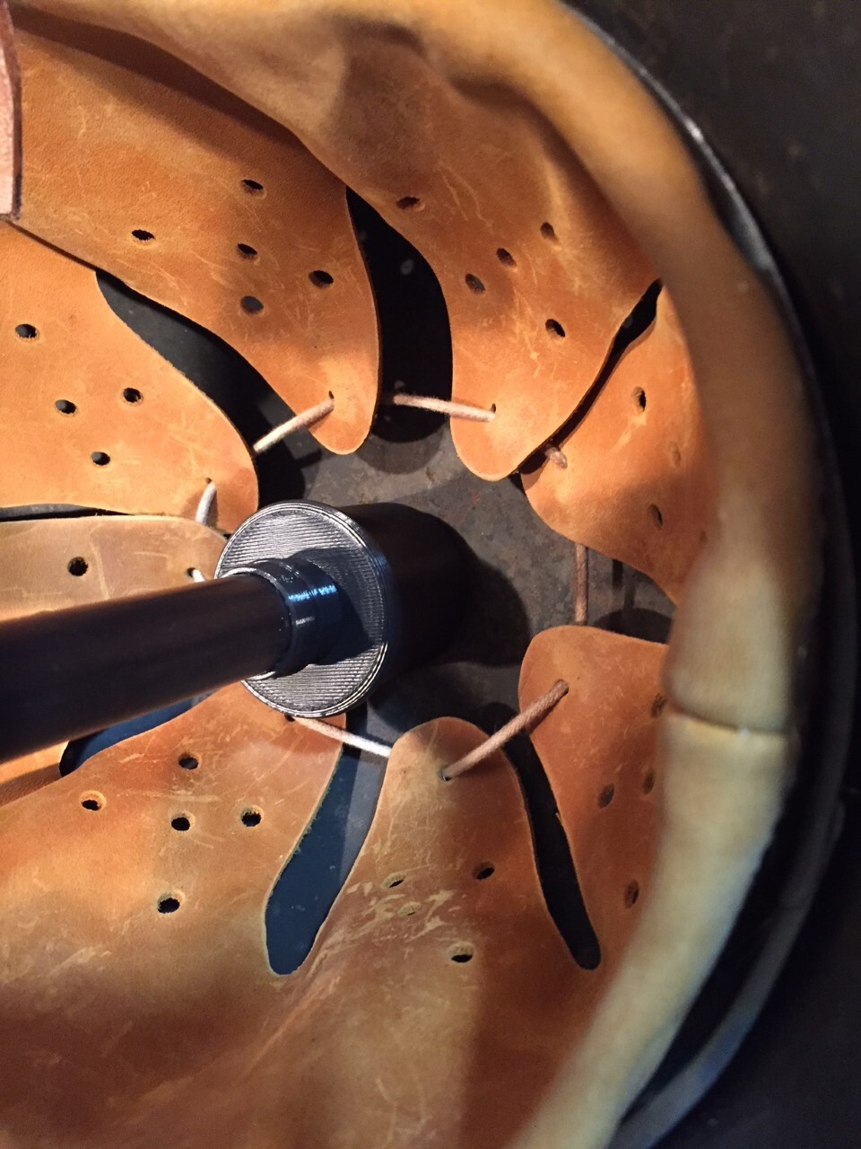 OWC-I-C Helmet Stands w/ height & Finish options, Lg & Sm dia. Tops &"Lift Kit"