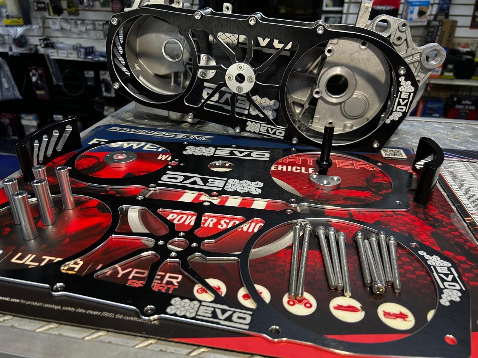 GY6 CNC BILLET CVT COVER