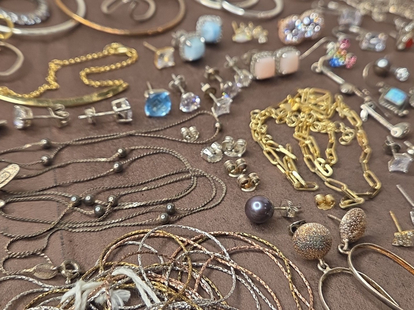 925 STERLING SILVER JEWELRY MIXED LOT
