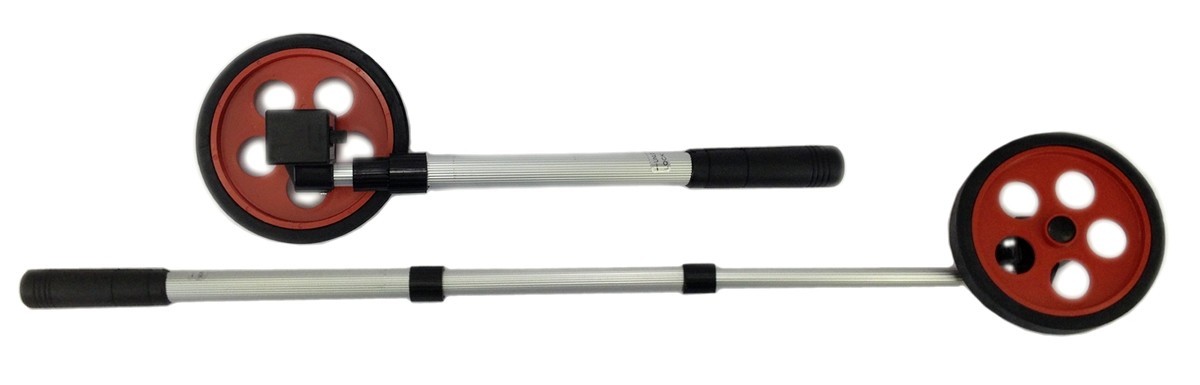 Telescopic Walking Wheel Tape Measure Measuring Wheel Adjustable 1,000' Feet