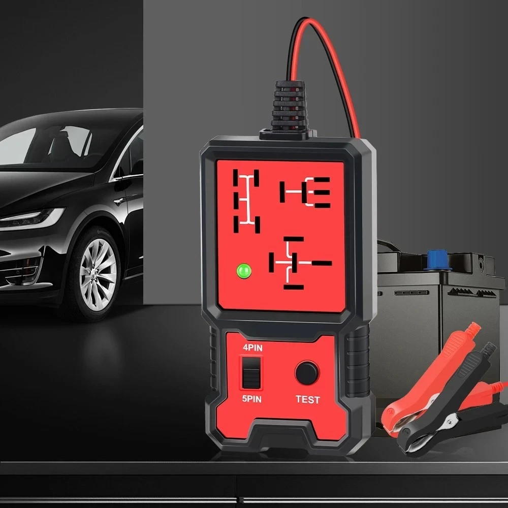 New Automotive Electronic Relay Car Relay Tester Universal 12V LED Indicator