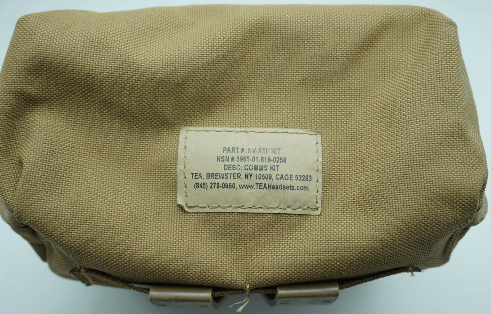 Invisio X50 TEA Dual COMMS Kit In-Ear Hearing Protection Headset