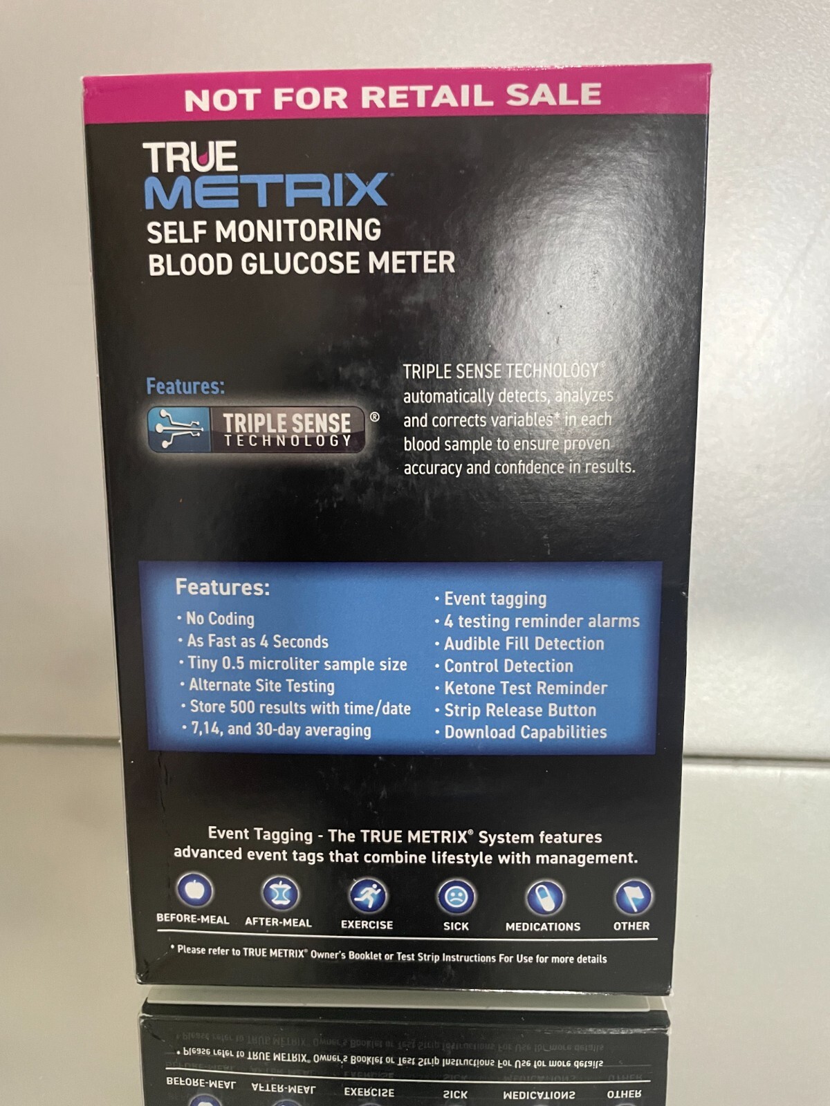 True Metrix Blood Glucose METER KIT, including 10 strips EXP 08/2025