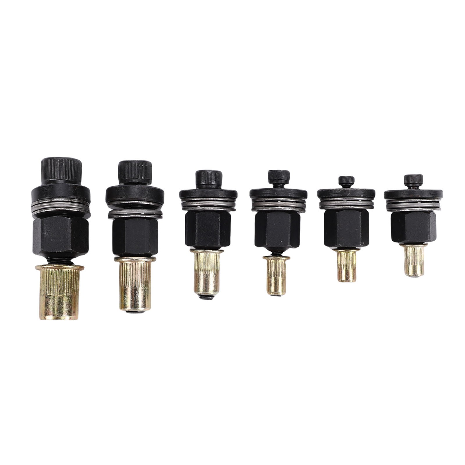 6-Piece SAE & Metric Rivet Nut Tool Set Manual Rivet Nut