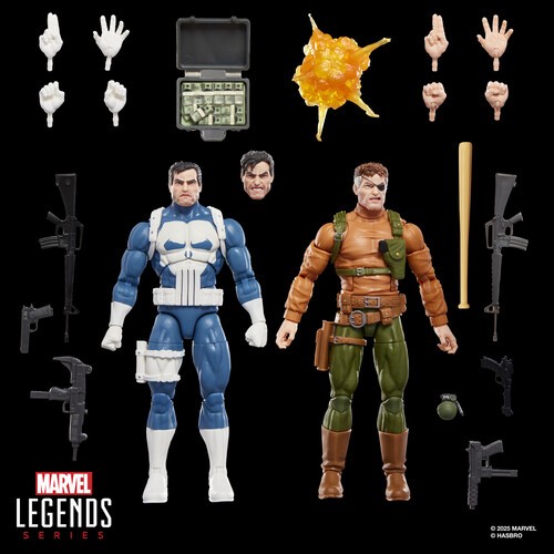 Hasbro Collectibles - Gamerverse - Marvel Legends - Punisher & Nick Fury Action