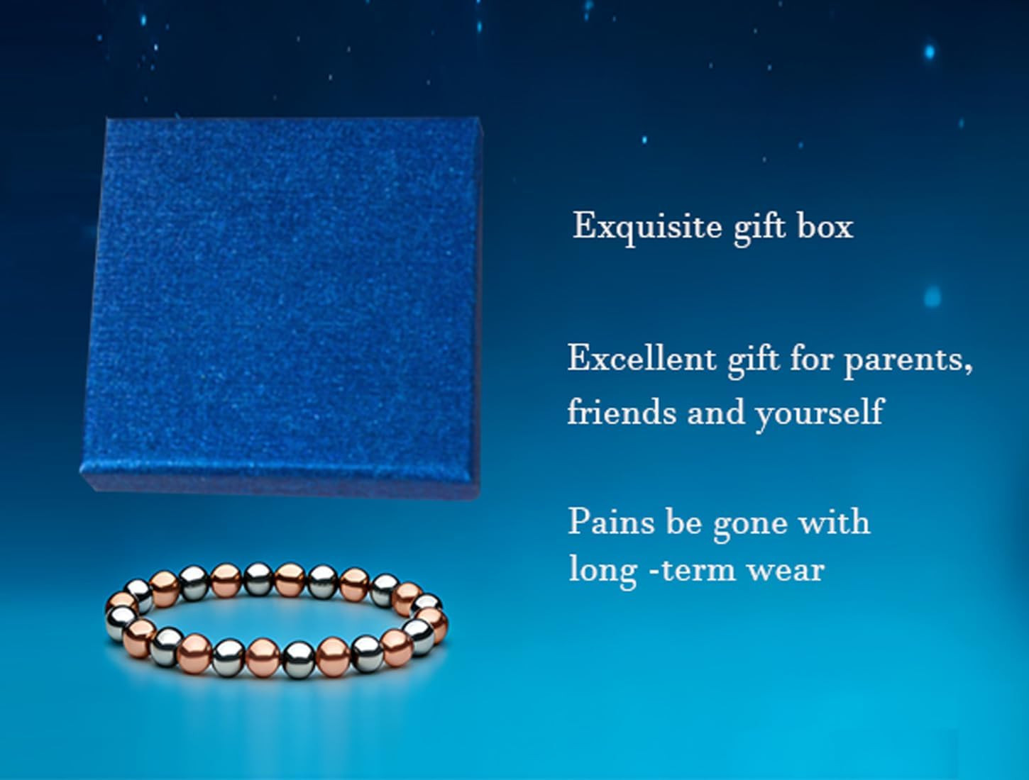 Dr Kao Pack Copper Magnetic Therapy Bracelet for Women Magnetic Copper Bracelet