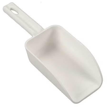 Remco 63005 Mini Hand Scoop, 16 Oz, White