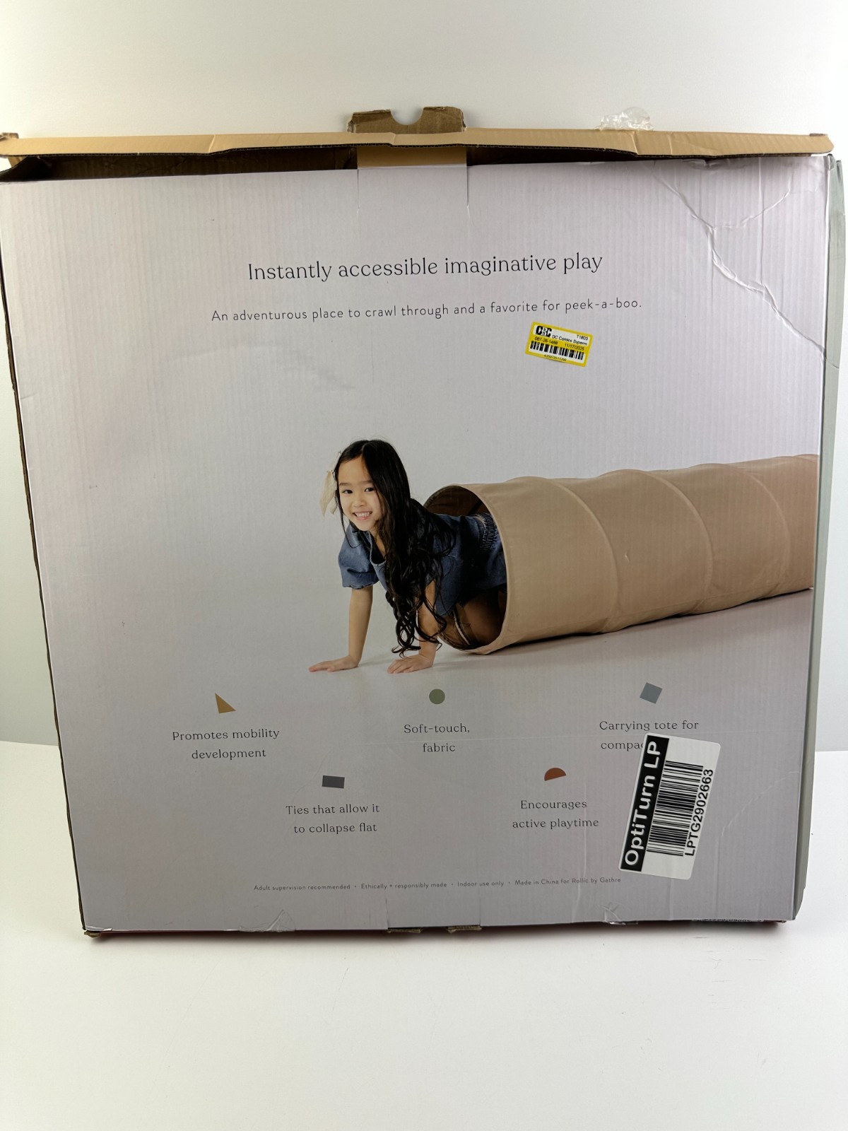 Rollic by Gather Collapsable Tunnel Sand Playset For Unisex Kids Age 1+