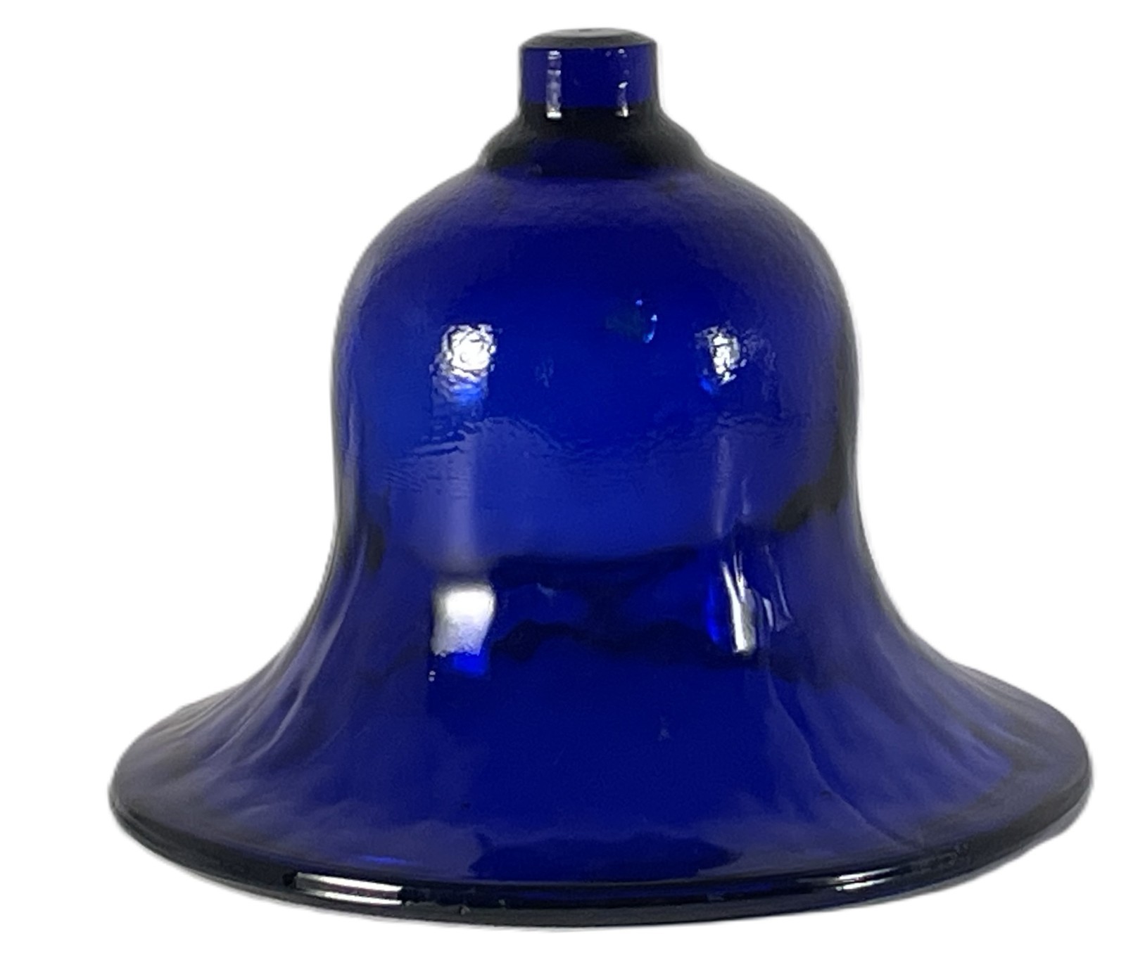 Cobalt Blue Garden Cloche Glass Bell Jar Peg Candle Holder