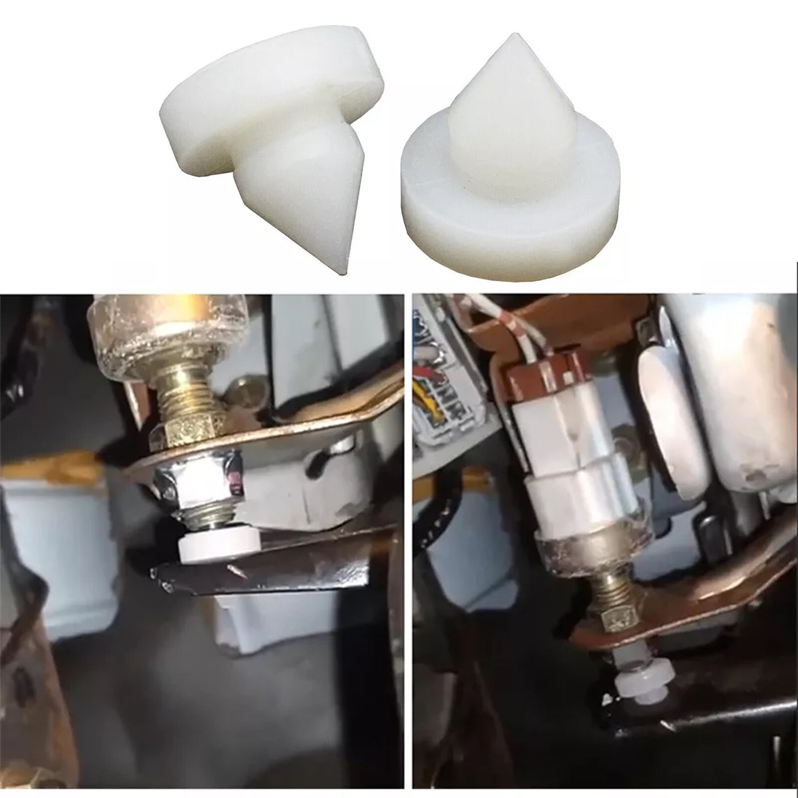 2X Brake Clutch Pedal Stopper Pad Bushing Stop Pad For Honda Civic Accord