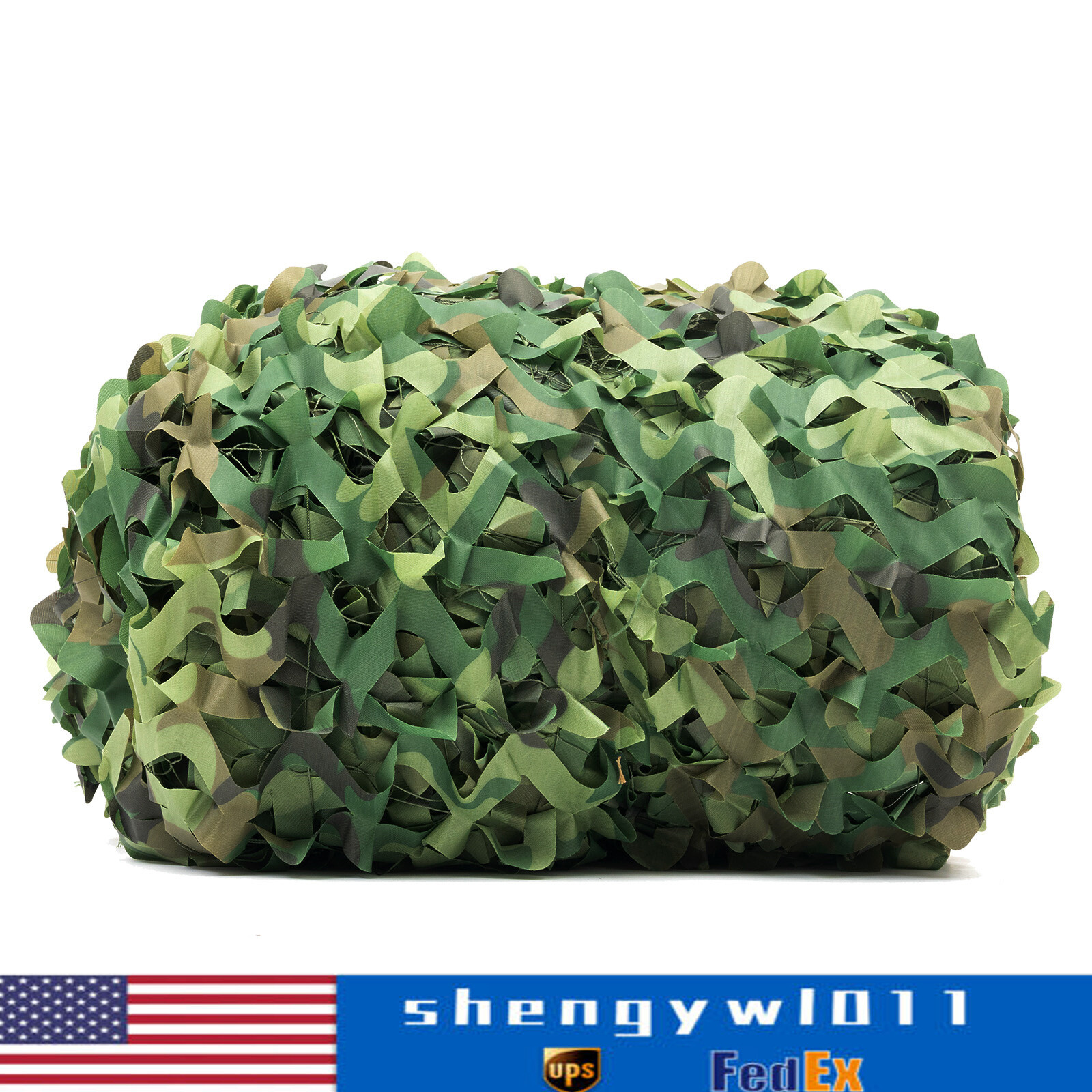 26X26ft Camouflage Netting Camo Army Net Camping Military Hunting Woodland Leaf