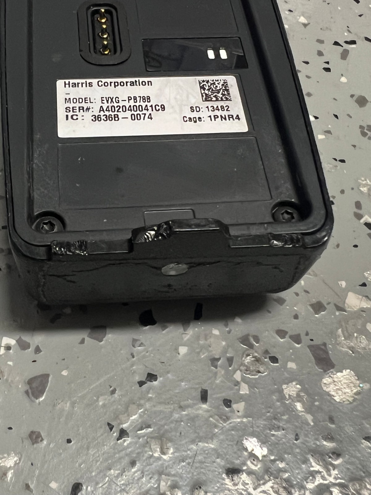 Harris XG-75 / 75P EVXG-PF78B 764-870 mhz Radio Phase 2 Capable - PLEASE READ