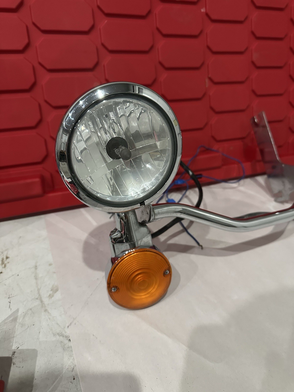 08-13 Harley Davidson Touring Road King & Electra Glide Fog Auxiliary Light Bar