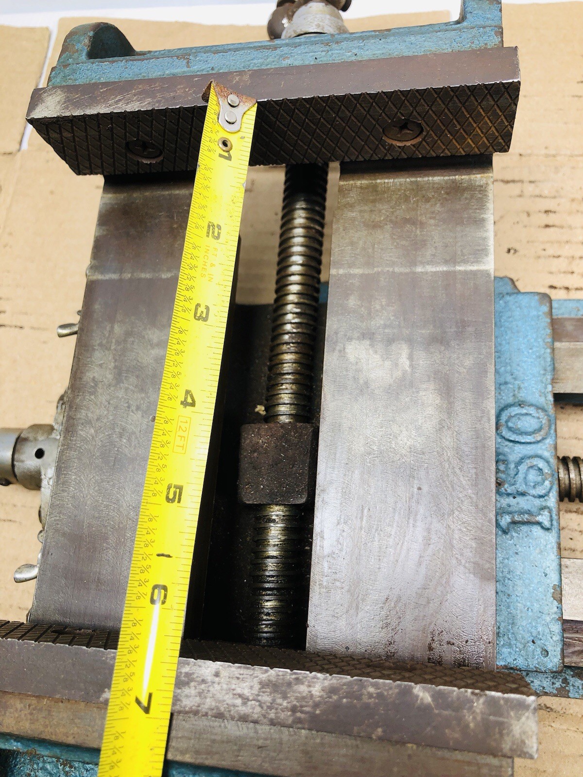 2 Way 6.5'' Drill Press X-Y Compound Vise Cross Over Slide Mill Milling Table