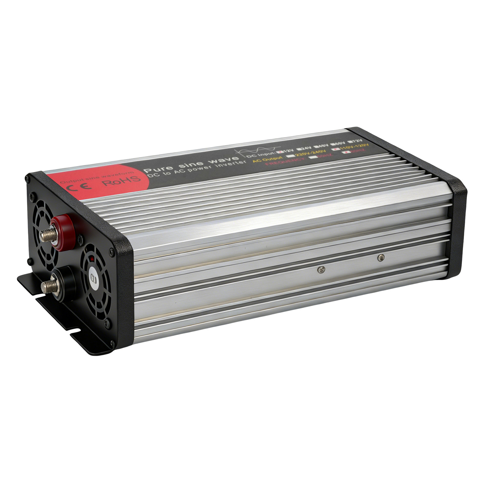 16000W Car Power Inverter 12V DC to 110V AC Pure Sine Wave Converter Transformer