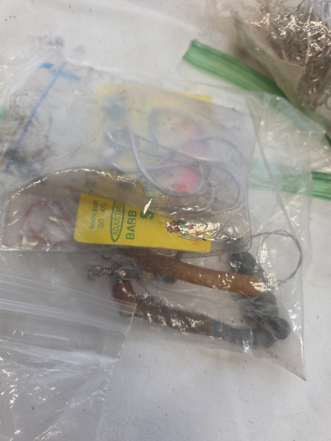 Large Lot Of Misc Fishing Hooks Tackle Trout Salmon Bass New And Used