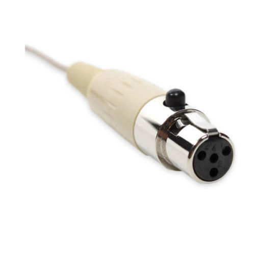 Double Earhook Headset Microphone with 4 pin XLR Connector for SHURE Wireless