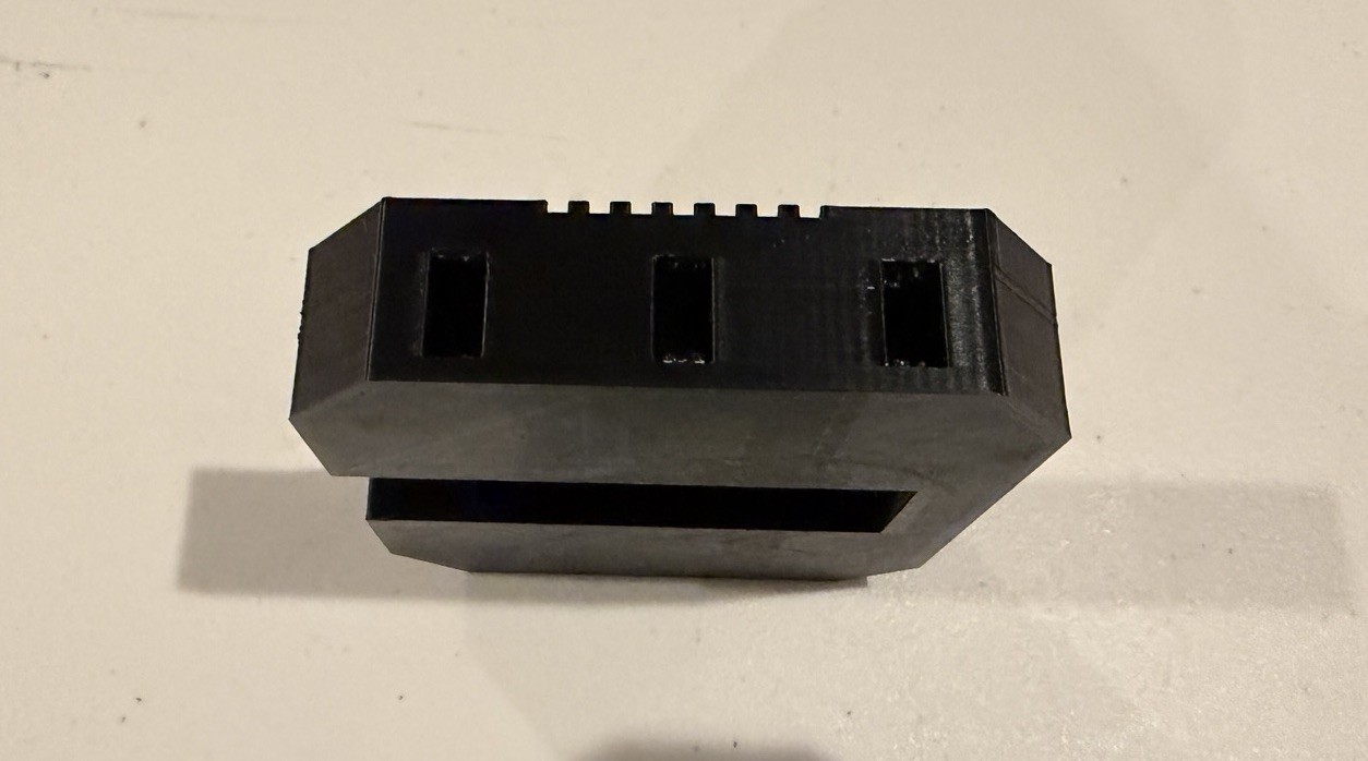 3-Slot Stand for NerdMiner V2 or NMminer – 3D Printed Tray Display Rack