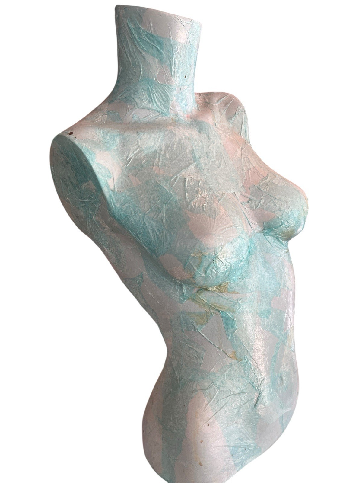 Female Mannequin Torso Bust 22’’ Heavy Display Form Jewelry Photography Prop